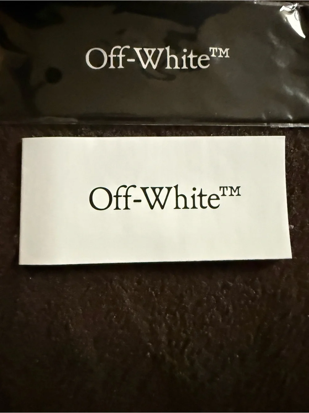Off-White Black Oversized Square Sunglasses